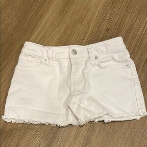 Cat & Jack girls White Jean Shorts size 8